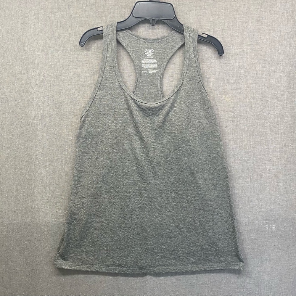 Athletic Racer BAck Tank Top Light Gray Size | M